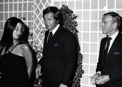 Tina Sinatra Robert Wagner and Fred Astaire at Motion Pictur - 1971 Old Photo