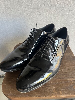 Suitsupply Tuxedo Shoes Mens 47 US 14 Black Patent Leather  display picture 3