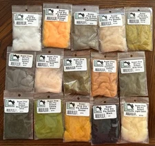 Super fine Dry Fly Dubbing - Hareline