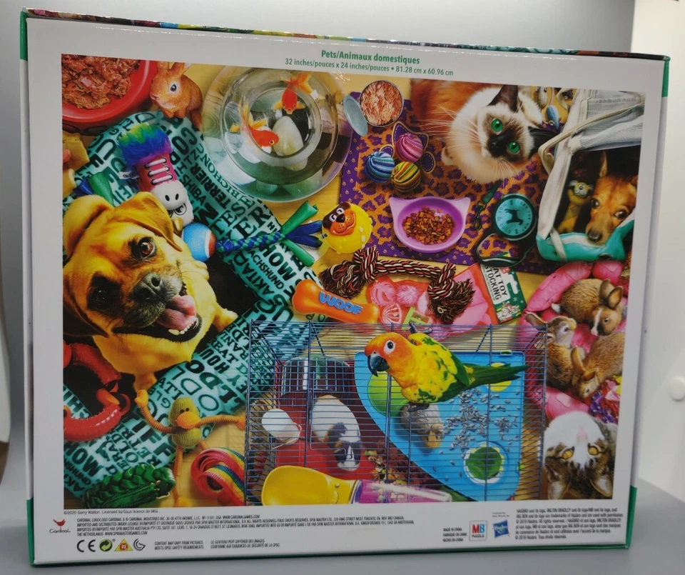 NEW SEALED MB JIGSAW PUZZLE 1500 PIECES COLLAGE TIME *2 Puzzles in All See Pics* - Image 4 of 4