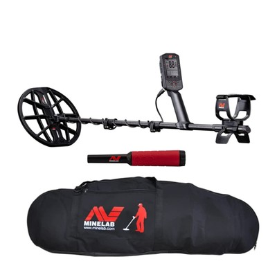 Minelab Manticore Metal Detector Waterproof Pinpointer Bundle