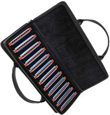 EASTTOP Blues Diatonic Harmonica Set of 12 008K Blues Harp Diatonic Mouth Organ - Image 1 of 4