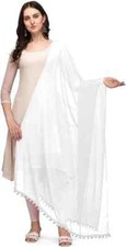 Indian Women's Chiffon Dupatta Scarf Wrap Chunni Casual Dupatta 