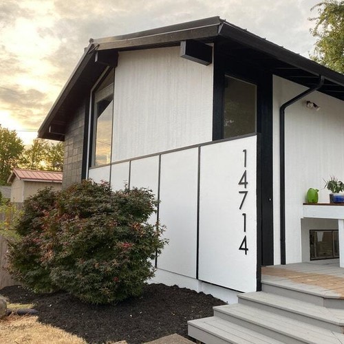 10 inch Modern House Address Numbers Letters, color choices - Picture 6 of 16