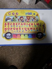Leapfrog Magic Touch Interactive School Bus Leap Frog Learn the Alphabet/Sounds