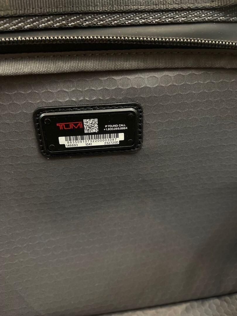 のーと TUMI Alpha Bravo Endurance Backpack Travel Bag Black 232720 outlet