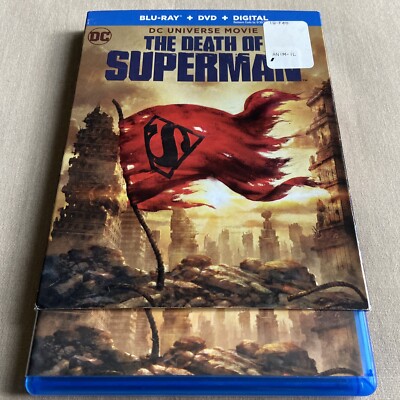 The Death of Superman (Blu-ray & DVD 2018 +Slipcover) DC Animated Movie Doomsday