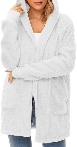 Zando Womens Fuzzy Hoodies for Women 