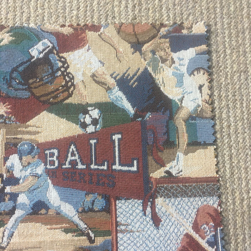 Tela tapiz. Tema deportivo. 18x12 Foto 3 de 4