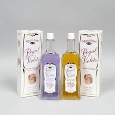 Royal Violets Agustin Reyes 5 oz Eau de Cologne Original and Aloe Vera Lot of 2