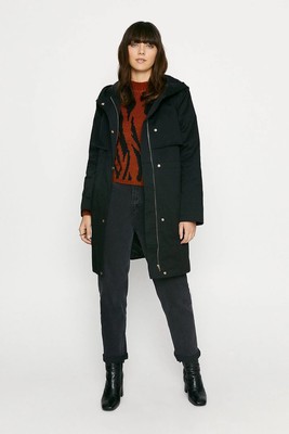 oasis lightweight parka grey