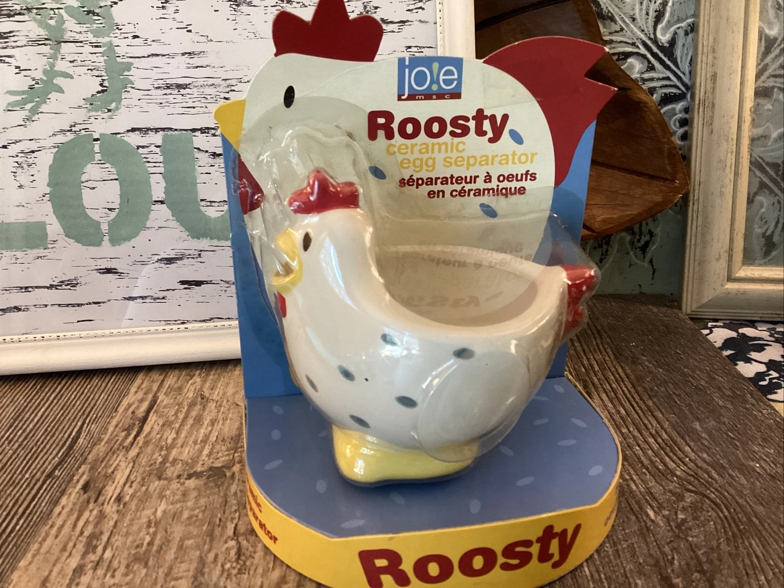 Rooster Jole Ceramic Egg Separator New In Package
Opens in a new window or tab