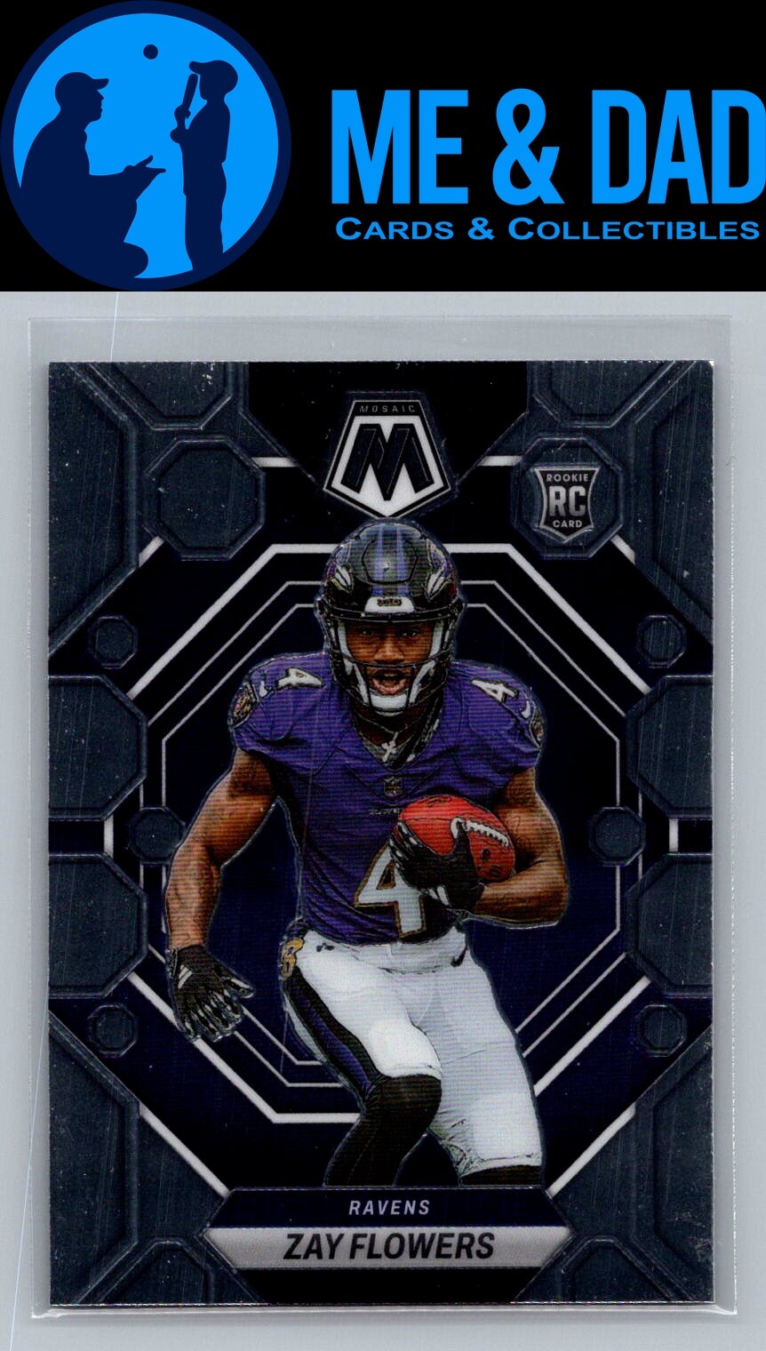 2023 Panini Mosaic #380 Zay Flowers