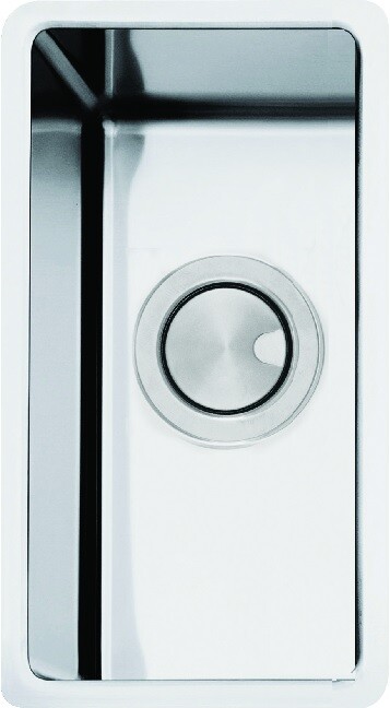 APELL FERRARA PLUS FEM18UBC LAVELLO 1 VASCA 220 X 380 MM SPAZZOLATO SOTTOTOP