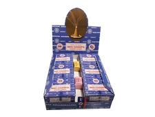 Satya Sai Baba Nag Champa Incense Cones 12 Small Boxes Genuine Indian Aroma