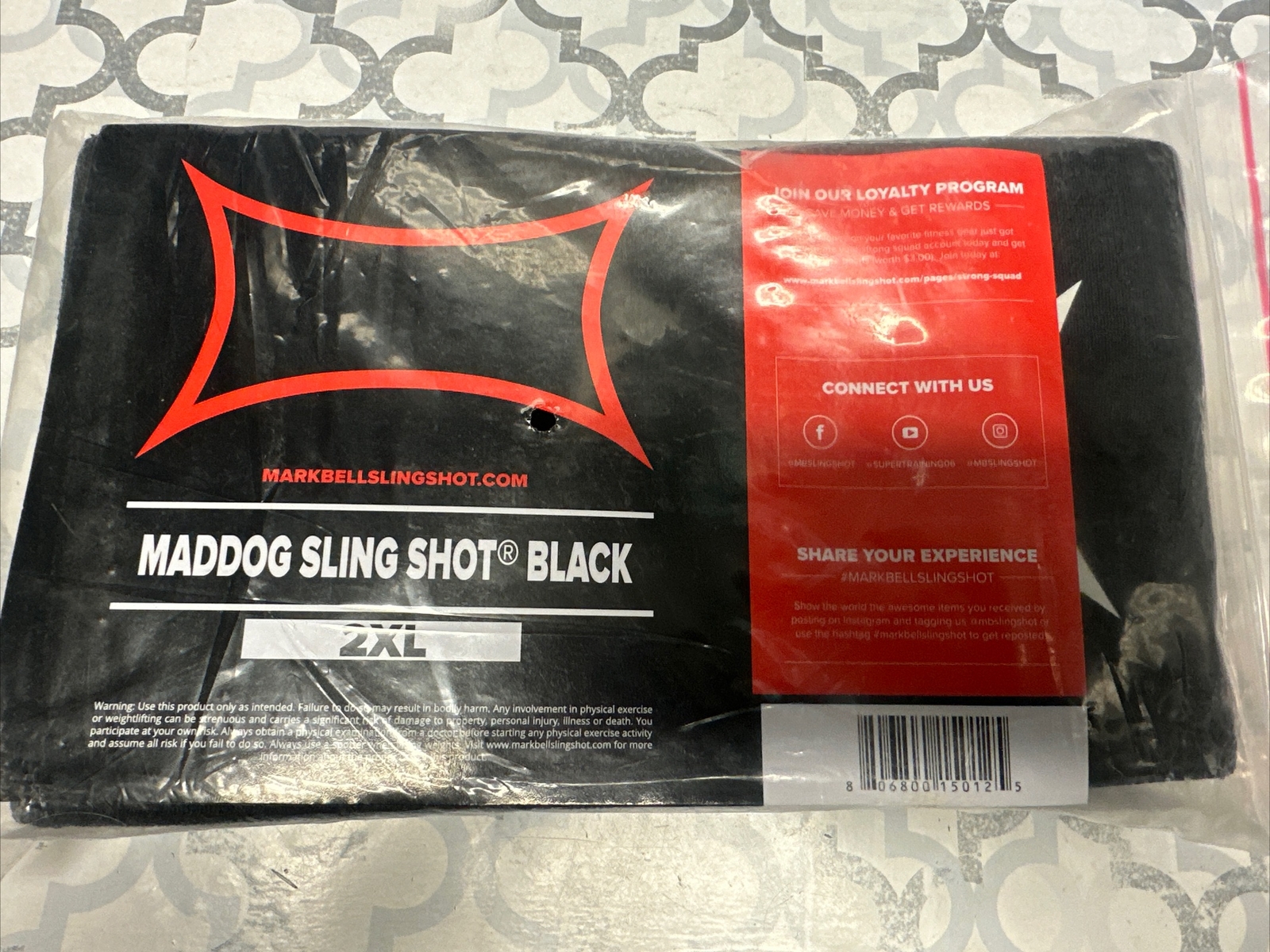 Mark Bell Sling Shot. MadDog Sling Shot Black 2XL eBay