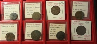 Samanid AE Coins: Lot of 8