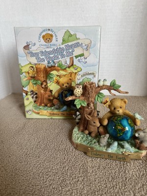 Cherished Teddies ABRAHAM  Your Friendship Means The World To Me  #706876