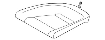 Genuine Nissan Seat Cushion Foam 88300-63B0D