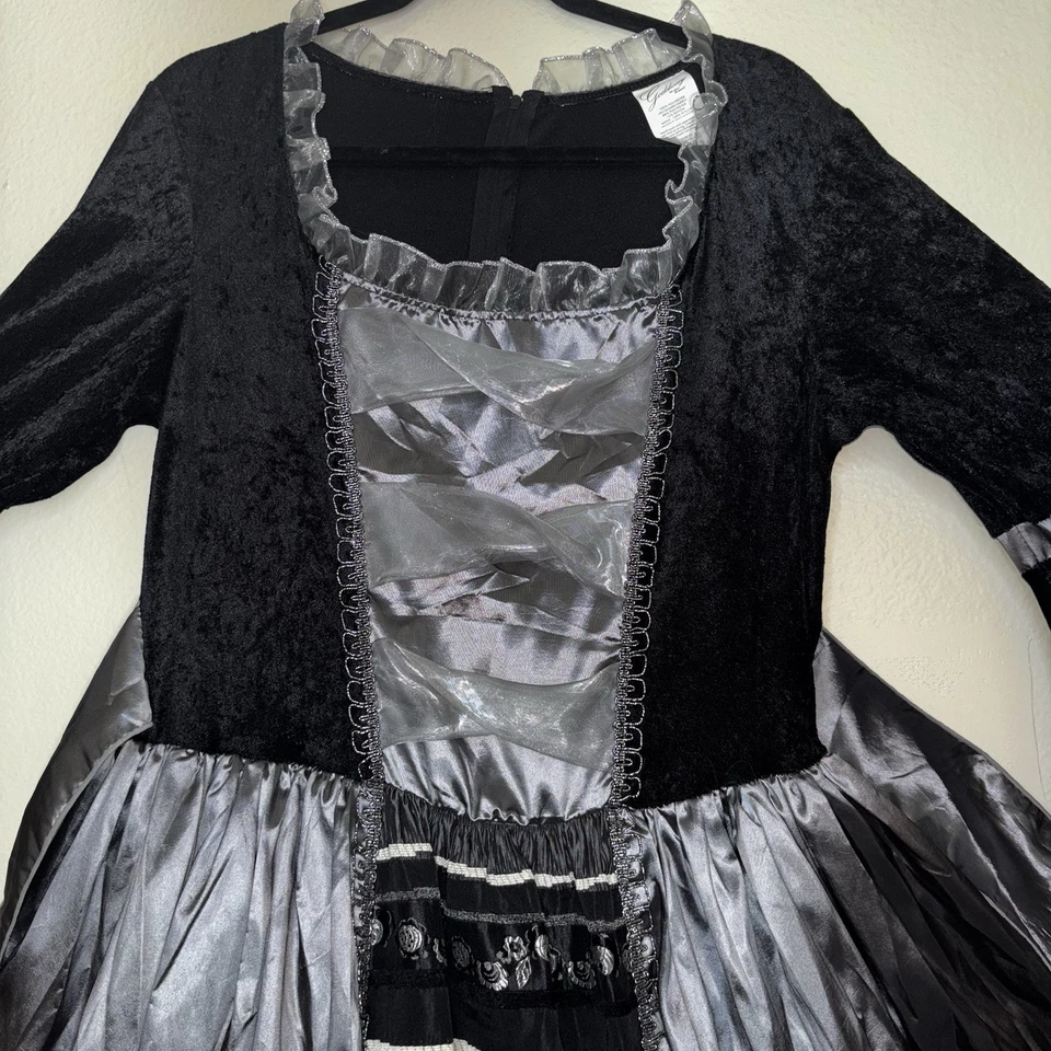 WOMEN'S RENAISSANCE MEDIEVAL BARONESSE REENACTMENT THEATER COSTUME DRESS SZ MED - Image 4 of 4