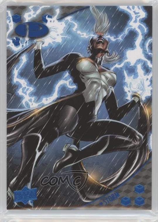 2017 Upper Deck Marvel Premier Blue Foil /50 Storm #54 0t8o