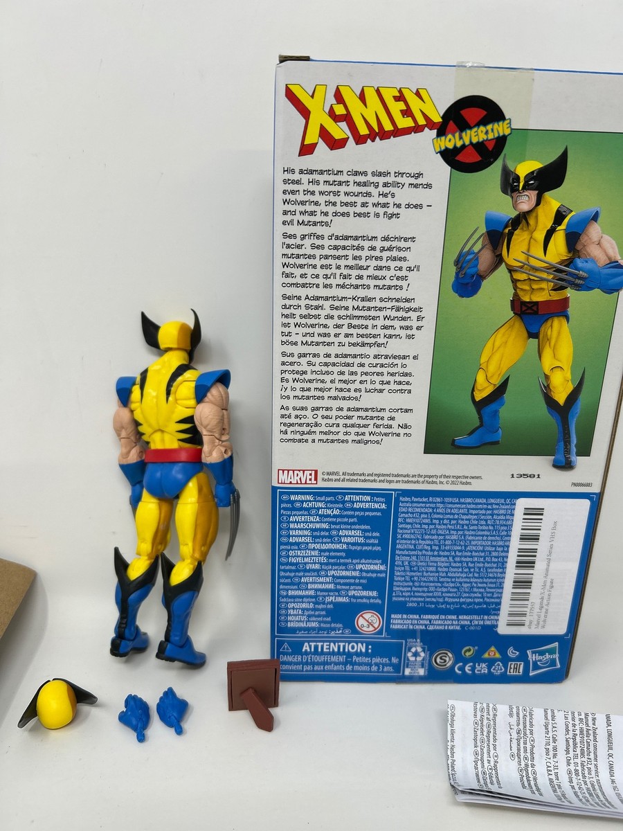 Marvel Legends Action Figure Wolverine In Edizione Speciale VHS Box, Ispirata Alla Serie Animata X-Men, Da Collezione
