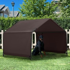 Dog Shade Shelter Outdoor 4'x4'x3' Tent for Large Medium Dogs, Outside Sun Ra...