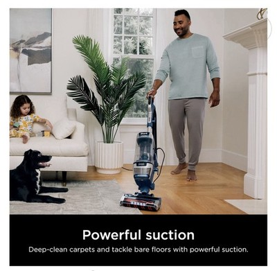 Shark Stratos AZ3002 TruePet Upright Vacuum - Blue for sale online