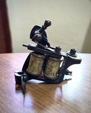 Aaron Cain Coil Liner Rhino 50 Tattoo Machine 2012. Runs Great.