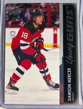 2021-22 Upper Deck Young Guns #459 Dawson Mercer - New Jersey Devils