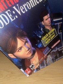 Resident Evil - CODE: Veronica (Sega Dreamcast) With Guide and Poster [READ]