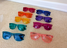 Color Therapy Glasses 9 Pack  Light Therapy Glasses for Chromotherapy, Mood