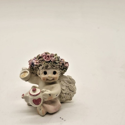 Vintage 1998 Dreamsicles ''High Tea'' Figurine DC021 - Cast Art Industries Angel