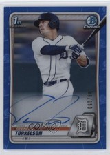 2020 Bowman Draft Chrome Picks Blue Refractor /150 Spencer Torkelson Auto 01ic