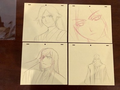 BLEACH - Set of 4 Revision Genga.