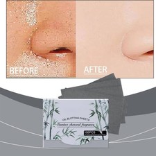 Bamboo Charcoal Oil Absorbing Paper Facial Cleaning Paper Refreshing Oil Control