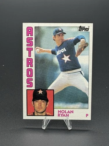 Topps 1984 Nolan Ryan #470 Houston Astros Baseball Card Major League Baseball