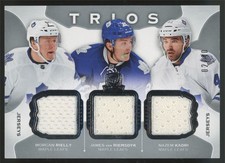 2015-16 Upper Deck The Cup Rielly/ Van Riemsdyk/ Kadri Trios Patch /40 #C3-LEAFS