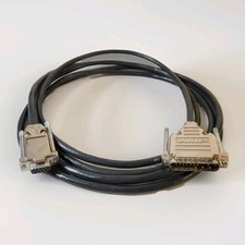  10ft Specialized Serial Cable AMP DB9 Female to DB25 Male, Pins 2-8 11 13 20 22