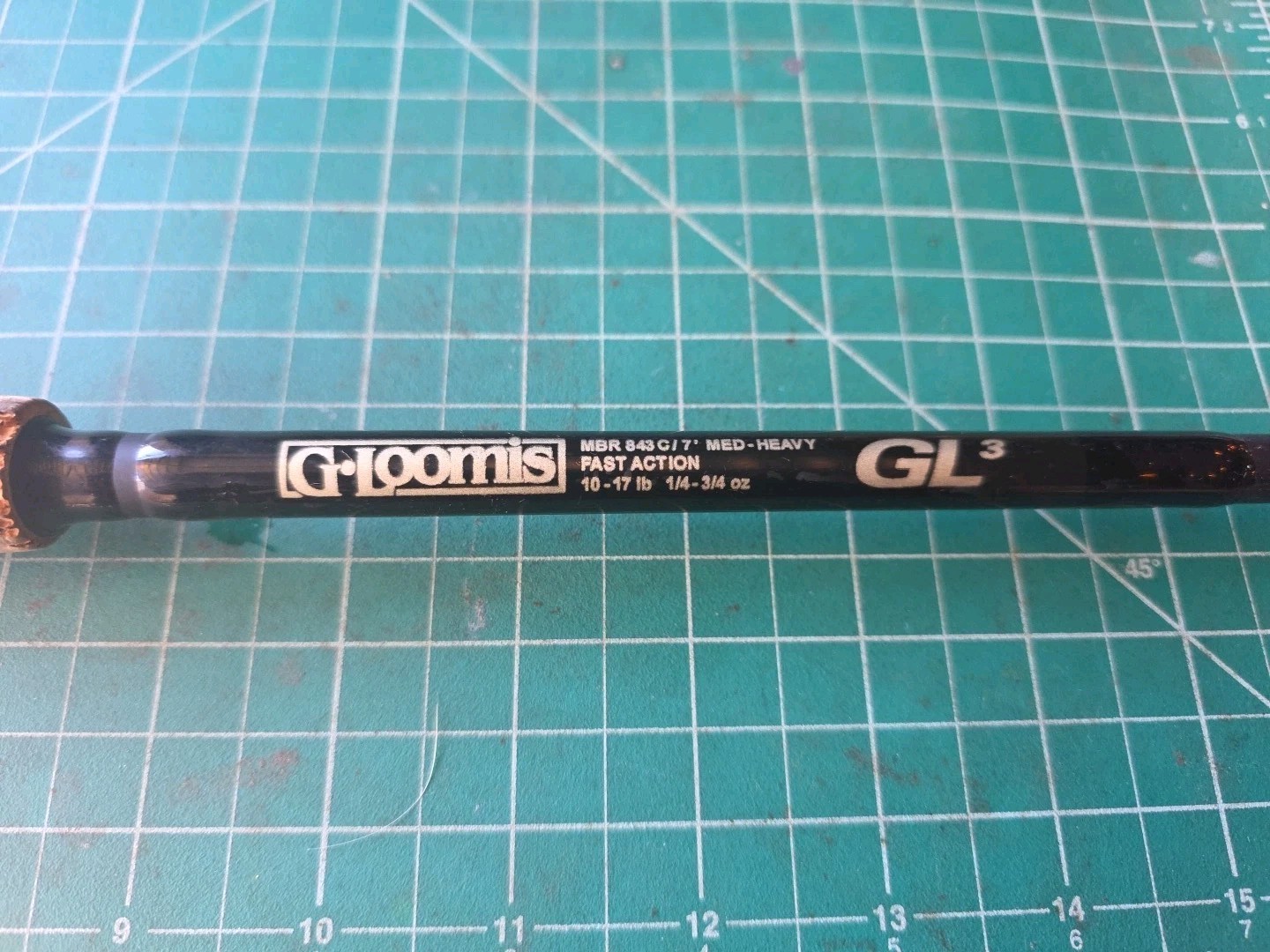 G Loomis  MBR 843C GL3 7' MAG BASS ROD