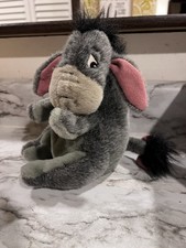 Walt Disney World Eeyore 10  Stuffed Animal Plush Winnie the Pooh Detachable Tail
