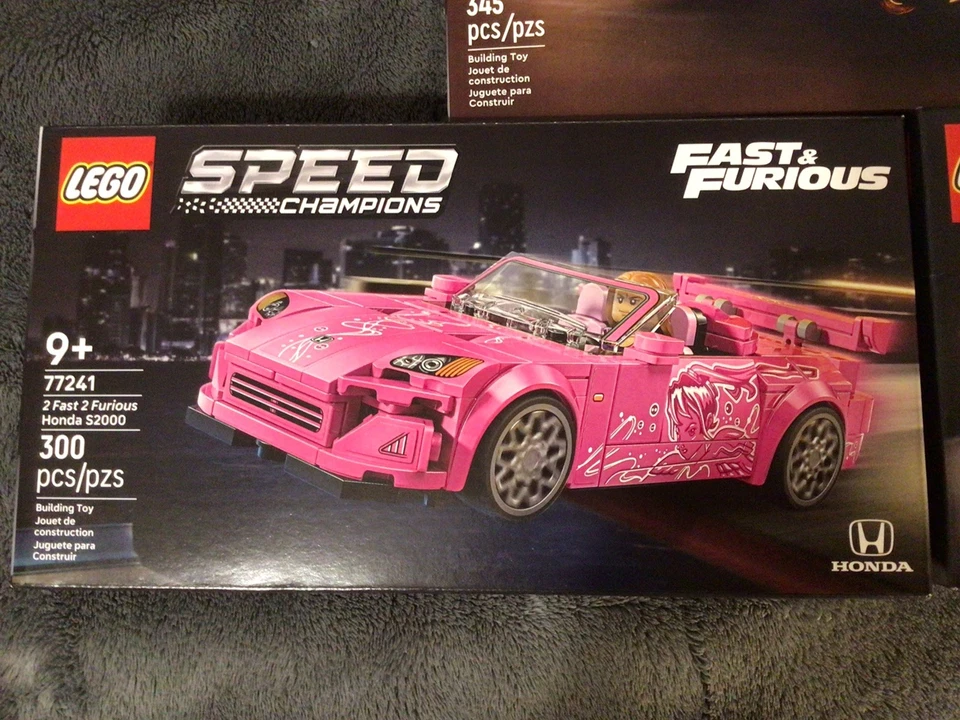 LEGO Speed Champions Lote RÁPIDO Y FURIOSO Skyline 76917, Cargador 76912, S2000 7724 Foto 2 de 4