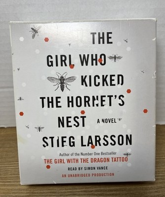 Stieg Larsson The Girl Who Kicked The Hornets Nest CD Audio Book Unabridged 
