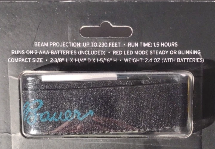 Eddie Bauer 250 люмен фары с выбираемой яркости синий - новый запечатанный - Изображение 4 из 4