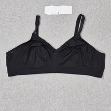 Catherines Women Bra 50B Black T Shirt Balcon...