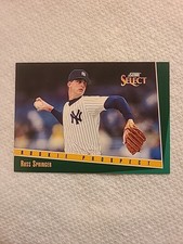 1992 Score Russ Springer #337 Rookie New York Yankees Baseball Card. rookie card picture