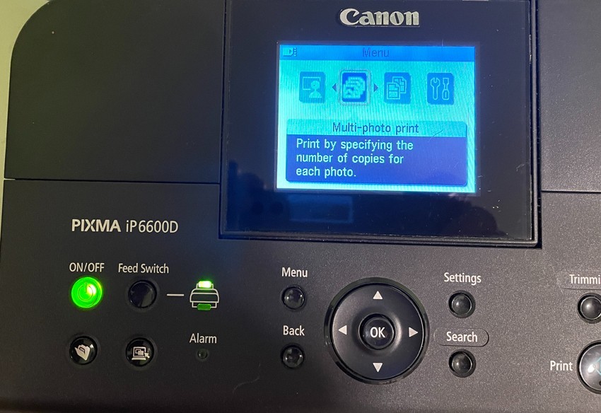 Photo Printer Canon  Inkjet PIXMA IP6600D Digital
