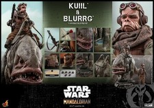 Hot Toys Deluxe Kuiil and Blurrg The Mandalorian Star Wars 1 6 TMS049