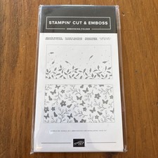 Stampin Up Cut Emboss Meadow Moments Embossing Folder 153126