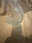 Crystal Rooster Chicken Decanter 15in Bottle-Vintage — photo 8